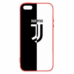 Чехол из раздела Ювентус (Juventus) Juventus black and white logo для Apple iPhone 5