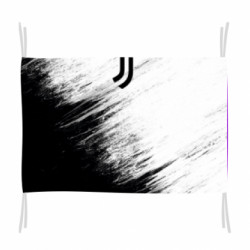 Флаг Juventus black and white