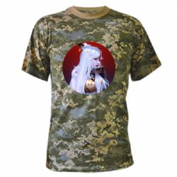 Камуфляжная футболка Genshin Impact Ningguang