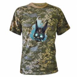 Камуфляжная футболка Genshin Impact Xiao's mask