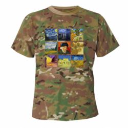 Футболки камуфляжні