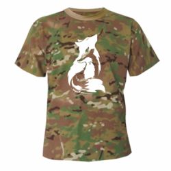 Камуфляжная футболка Wolf And Fox