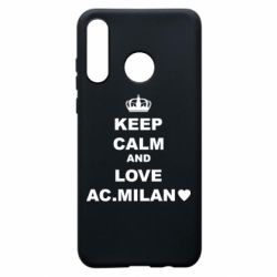 Чехол из раздела KEEP CALM Keep calm and love AC Milan для Huawei P30 Lite