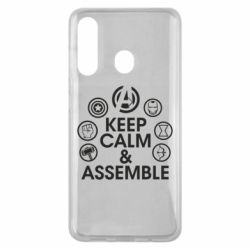 Чехол из раздела Мстители Keep calm & assemble для Samsung M40 - FATLINE Чехол из раздела Мстители Keep calm & assemble для Samsung M40