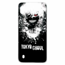 Чохол з розділу Tokyo Ghoul Ken Kaneki and logo для Samsung A10 - FATLINE Чохол з розділу Tokyo Ghoul Ken Kaneki and logo для Samsung A10