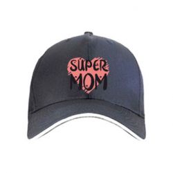 Кепка Super Mom Red Heart - FATLINE Кепка Super Mom Red Heart