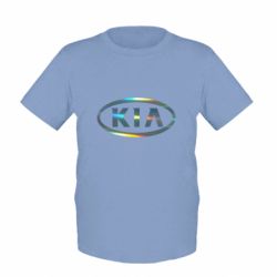 Дитяча футболка KIA logo Голограма