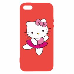 Чехол из раздела Hello Kitty Kitty балярина для Apple iPhone 5 - FATLINE Чехол из раздела Hello Kitty Kitty балярина для Apple iPhone 5