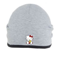 Шапка Kitty с букетиком - FATLINE Шапка Kitty с букетиком