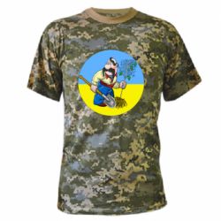 Футболки камуфляжные