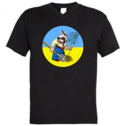 Мужские футболки с V-образным вырезом