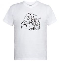 Чоловічі футболки з V-подібним вирізом