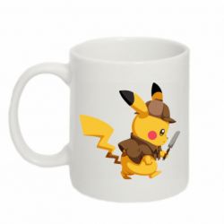 Кружка 320ml Cute Detective Pikachu - FATLINE Кружка 320ml Cute Detective Pikachu