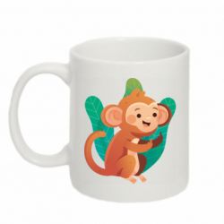 Кружка 320ml Monkey. Fuck You