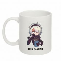 Кружка 320ml Nier. Fuck Mankind - FATLINE Кружка 320ml Nier. Fuck Mankind