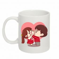 Кружка 320ml Парочка. Які щічки - FATLINE Кружка 320ml Парочка. Які щічки