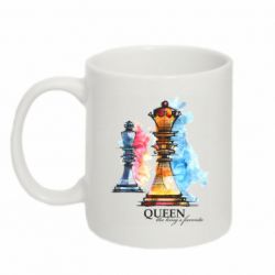 Кружка 320ml Queen chess