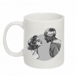 Кружка 320ml Retro Wanda and Vision - FATLINE Кружка 320ml Retro Wanda and Vision