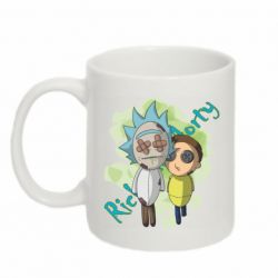 Кружка 320ml Rick and Morty voodoo doll - FATLINE Кружка 320ml Rick and Morty voodoo doll