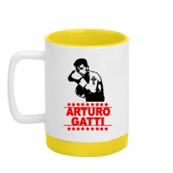 Кружка цветная с силиконовым дном 320ml Arturo Gatti - FATLINE Кружка цветная с силиконовым дном 320ml Arturo Gatti