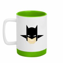 Кружка цветная с силиконовым дном 320ml Batman "Minimalism" - FATLINE Кружка цветная с силиконовым дном 320ml Batman "Minimalism"