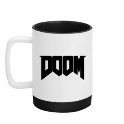 Кухоль кольоровий з силіконовим дном 320ml Doom - FATLINE Кухоль кольоровий з силіконовим дном 320ml Doom