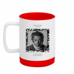 Кухоль кольоровий з силіконовим дном 320ml XXXTentacion - FATLINE Кухоль кольоровий з силіконовим дном 320ml XXXTentacion