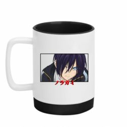 Кружка цветная с силиконовым дном 320ml Yato Noragami - FATLINE Кружка цветная с силиконовым дном 320ml Yato Noragami