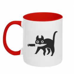 Кружки двухцветные 320ml - FATLINE