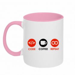 Кружки двухцветные 320ml - FATLINE