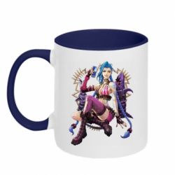 Кружка двухцветная 320ml Джинкс - FATLINE Кружка двухцветная 320ml Джинкс