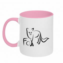 Кружки двухцветные 320ml - FATLINE
