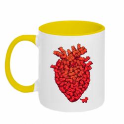 Кружки двоколірні 320ml - FATLINE