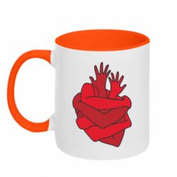 Кружки двоколірні 320ml - FATLINE