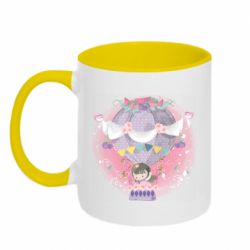 Кружки двухцветные 320ml - FATLINE