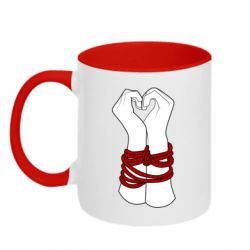 Кружки двухцветные 320ml - FATLINE