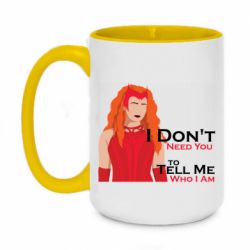 Кружка двухцветная 420ml Алая Ведьма - FATLINE Кружка двухцветная 420ml Алая Ведьма