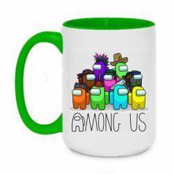Кружки двухцветные 420ml