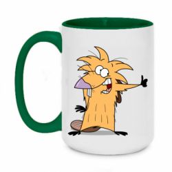 Кружки двухцветные 420ml