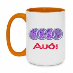 Кружки двухцветные 420ml