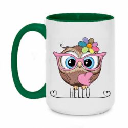 Кружки двухцветные 420ml
