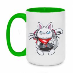 Кружки двухцветные 420ml