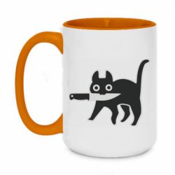 Кружки двухцветные 420ml