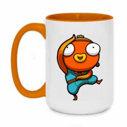 Кружки двоколірні 420ml