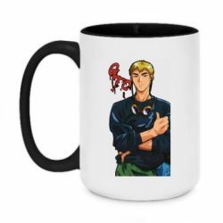 Кружки двухцветные 420ml