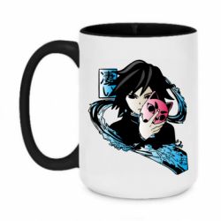 Кружки двухцветные 420ml