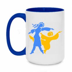 Кружки двоколірні 420ml