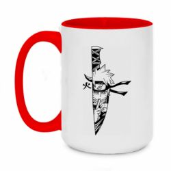 Кружки двухцветные 420ml