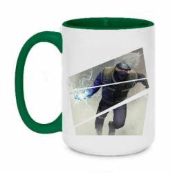 Кружки двухцветные 420ml