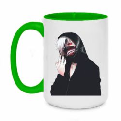 Кружки двоколірні 420ml